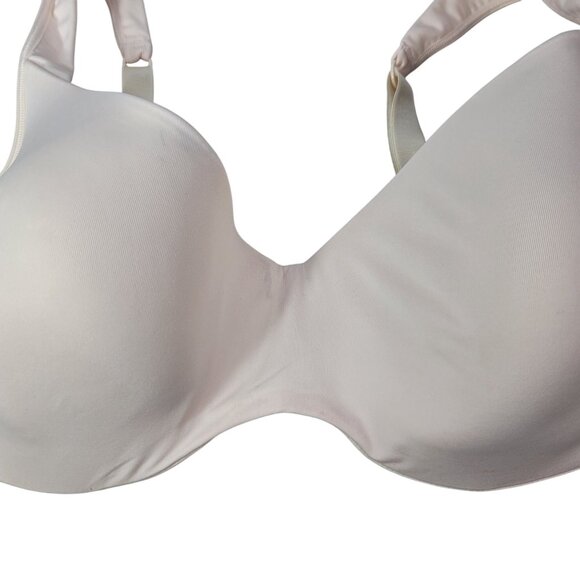 Bali Full Coverage Bra Tan Pink 42DD Seamless Adj Wide Strap Underwire 3710 READ - Picture 3 of 10